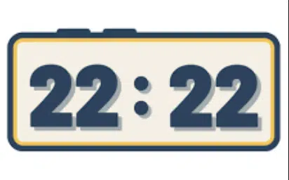 Heure miroir 22h22