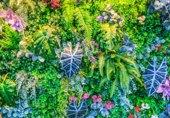 Tableau végétal vivant